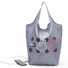 Большая многоразовая хозяйственная сумка, переработанная рекламная Сумка-тоут с карманом-вставкой на задней стороне