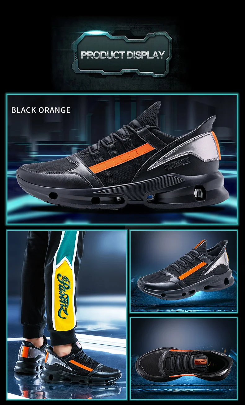 ONEMIX/мужские кроссовки большого размера; Новинка года; мужские кроссовки для бега в винтажном стиле; повседневные демпфирующие вулканизированные кроссовки для женщин; спортивная обувь для тенниса