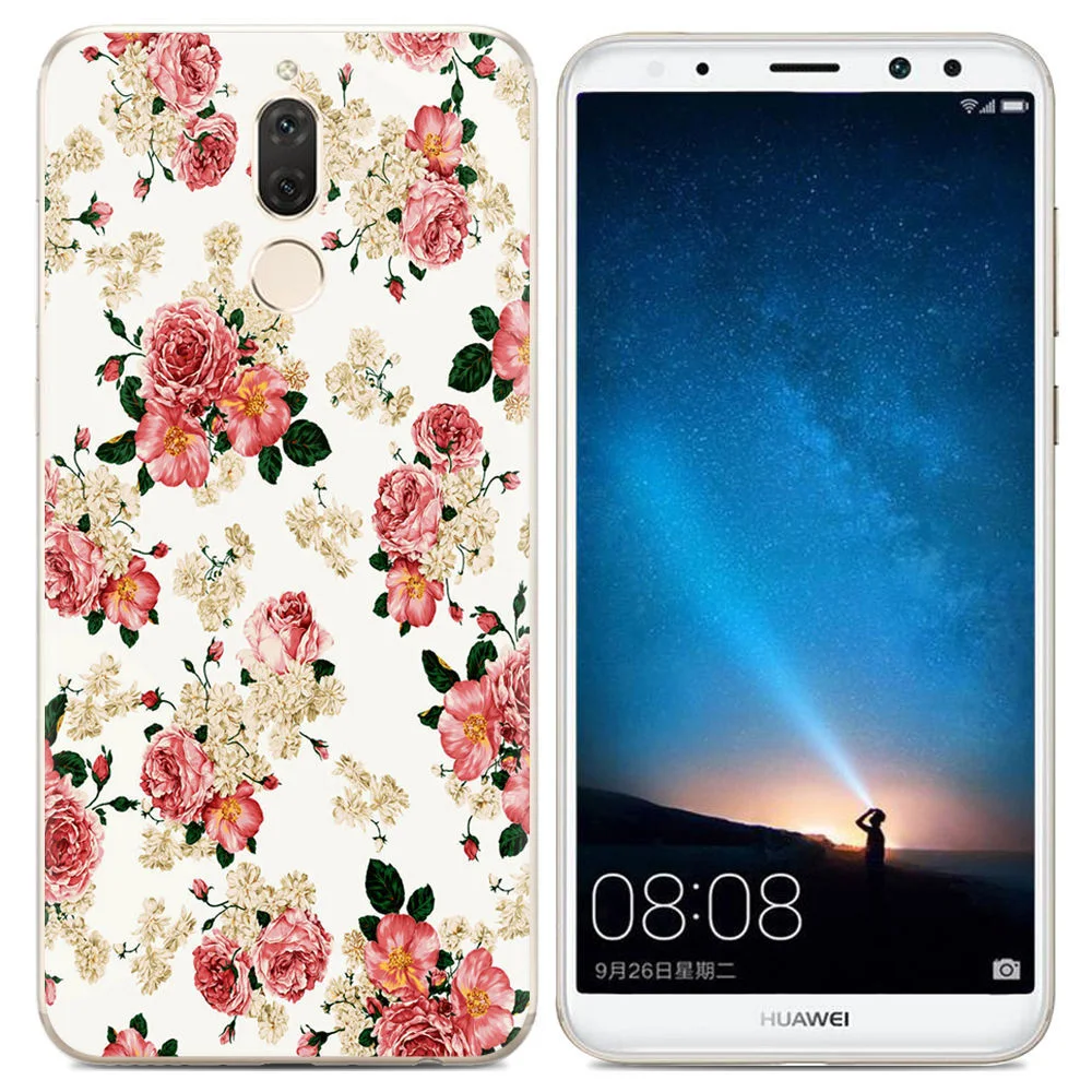 N-KHW1928F_1_JONSNOW Case for Huawei Mate 10 Lite 5.9 inch Printing Soft TPU Phone Back Protective Cover for Huawei Mate 10 Lite