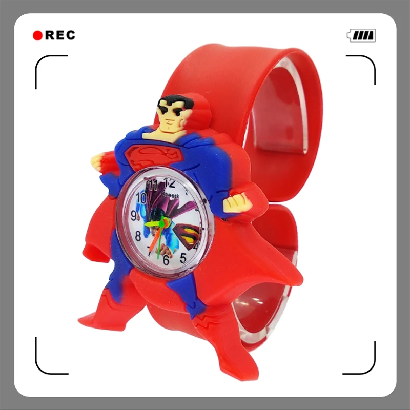 

2019 Children's Watches Superman Baby Watch Casual Boys Sports Quartz Watches Kids Wristwatch Clock Relogio Montre Enfant Saat