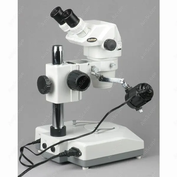 Максимальный зум Микроскоп AmScope поставки 6.7X 45X максимальный микроскоп с двумя