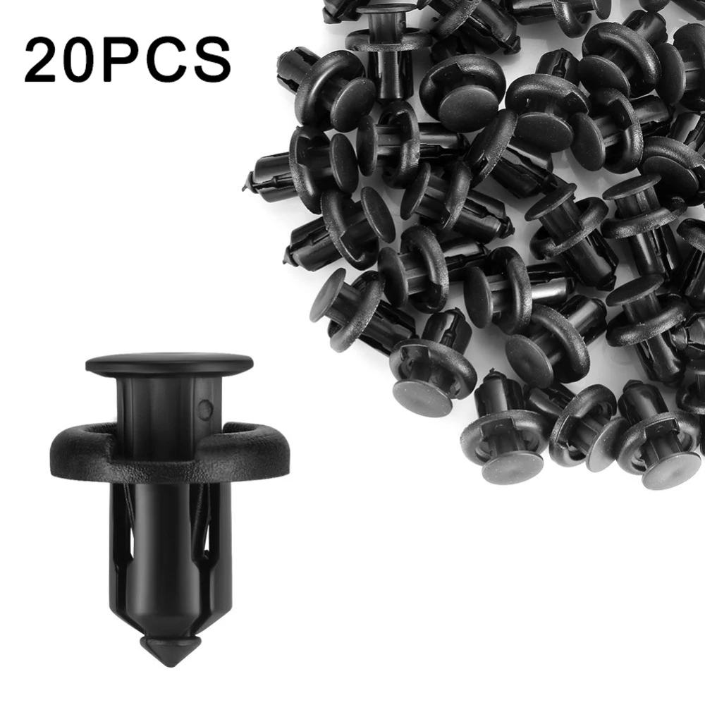 

20pcs/Lot Vehicle Plastic Universal Car Bumper Fastener Buckles Car Door Trim Panel Retainer Clip Automobiles Car Accessories