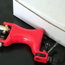 Агат красный цвет 1 шт. высококачественный роторный тату машина пистолет шейдер топ с вкладышем