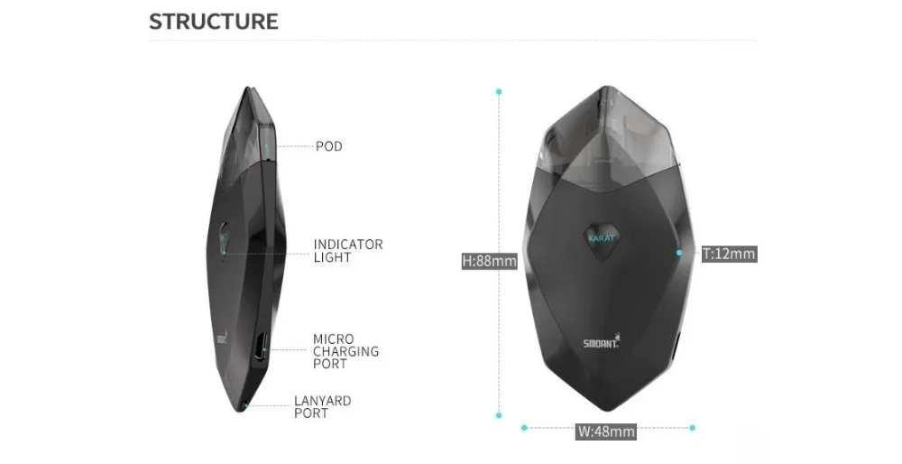 Smoant Karat 370mAh Pod Kit-3