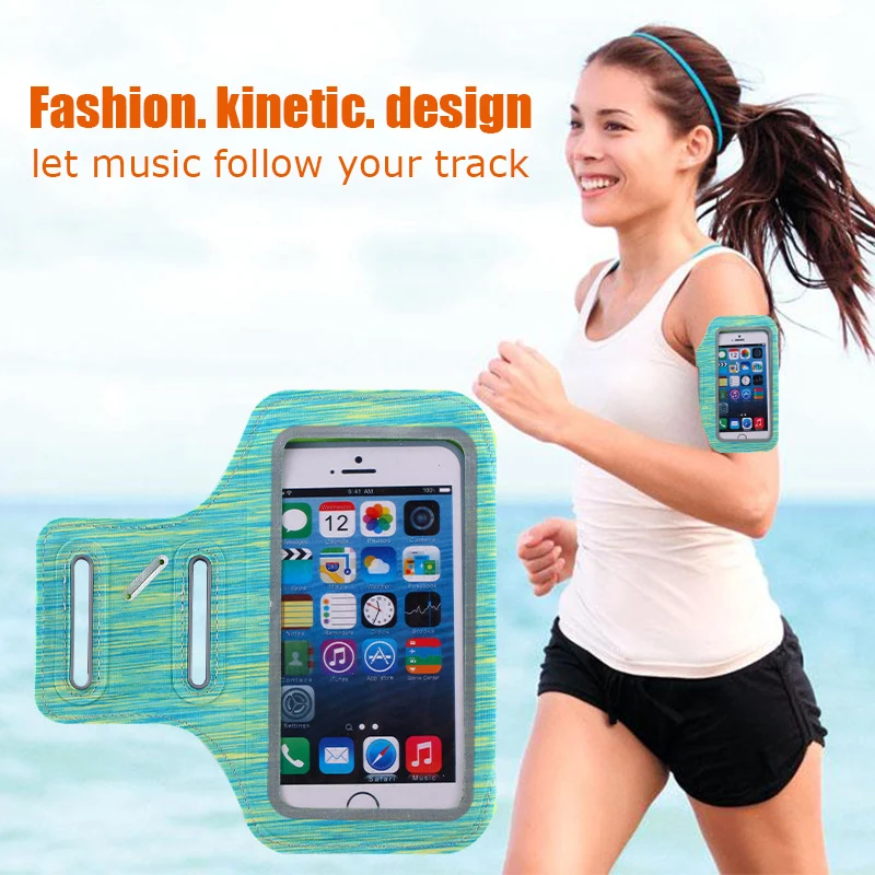 Sports Pouch for IPhone 6 6s 6plus 7 7plus Waterproof touchscreen cellphone Accessories fitness Running Bags Phone Holder