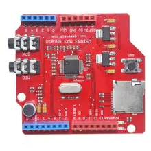 VS1053 модуль VS1053 MP3 модуль макетная плата с усилителем декодер панель встроенная функция записи