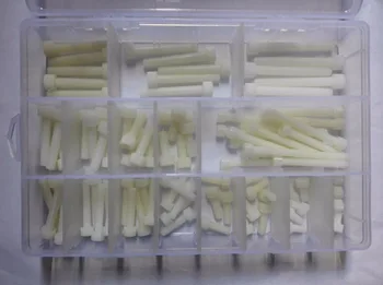 

90pcs M5 M6 Nylon Allen Cap Head Screw Bolt Hex Screws Assortment Set White High Quality