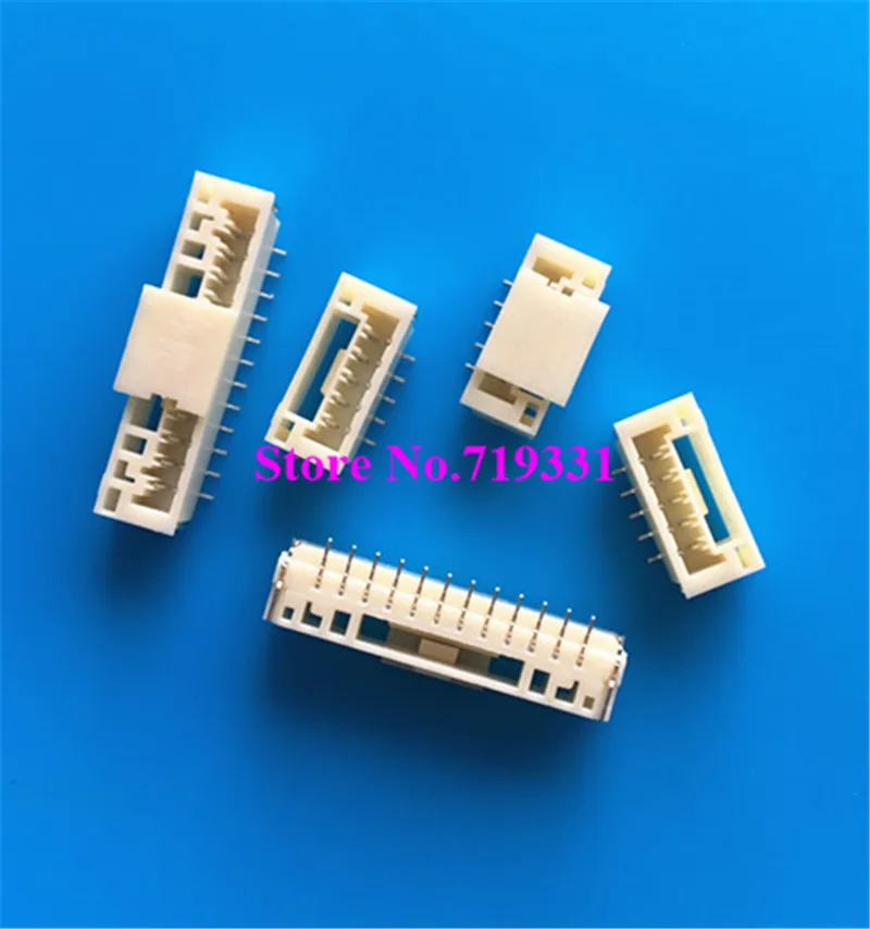 

10pcs GH1.25 2 3 4 5 6Pin Right Angle Connector , Stand Plug, Vertical Connector