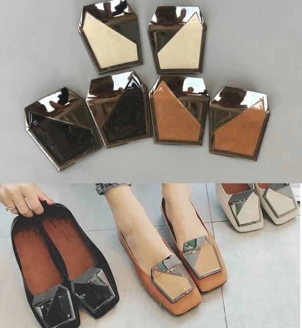 (1psir/lot) shoes high grade metal shoes flower decoration accessories