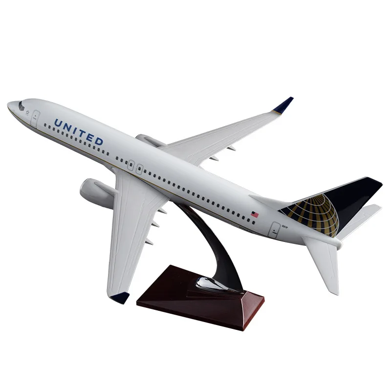 40 см смолы B737 800 United с трёхмерными чертёжами Соединенные Штаты Boeing 737 модель