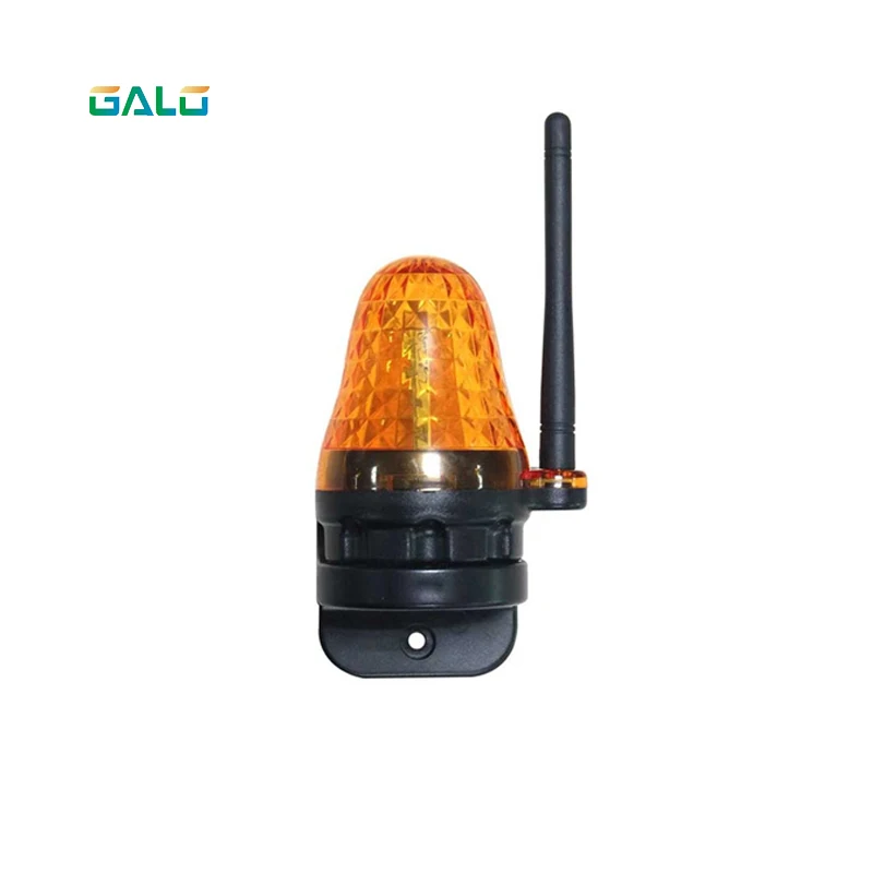 Universal 12V 220V outdoor LED Signal Alarm Light Strobe Flashing Emergency Warning Lamp wall mount for Automatic Gate Opener