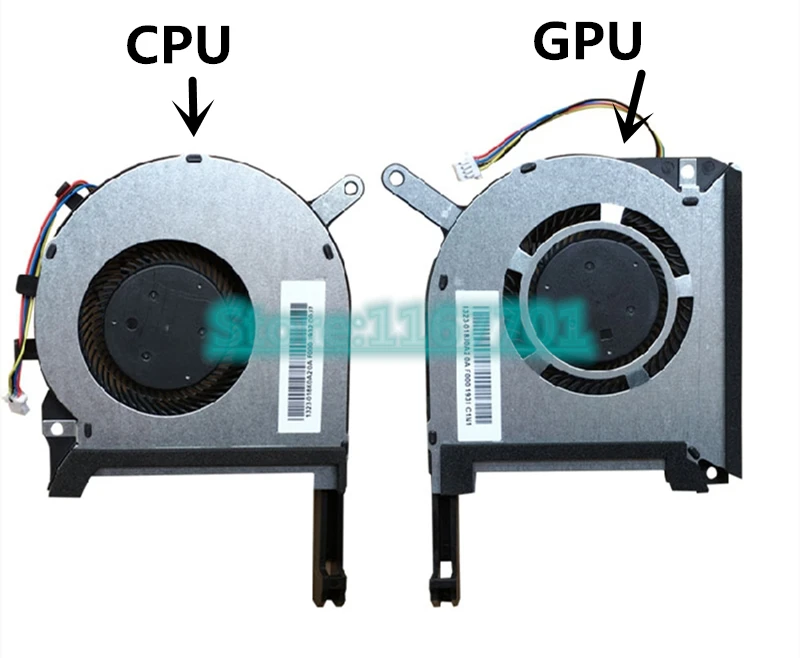 Новый оригинальный охлаждающий вентилятор для ноутбука/ГПУ Asus Strix TUF 6 FX505 FX505G FX505GE