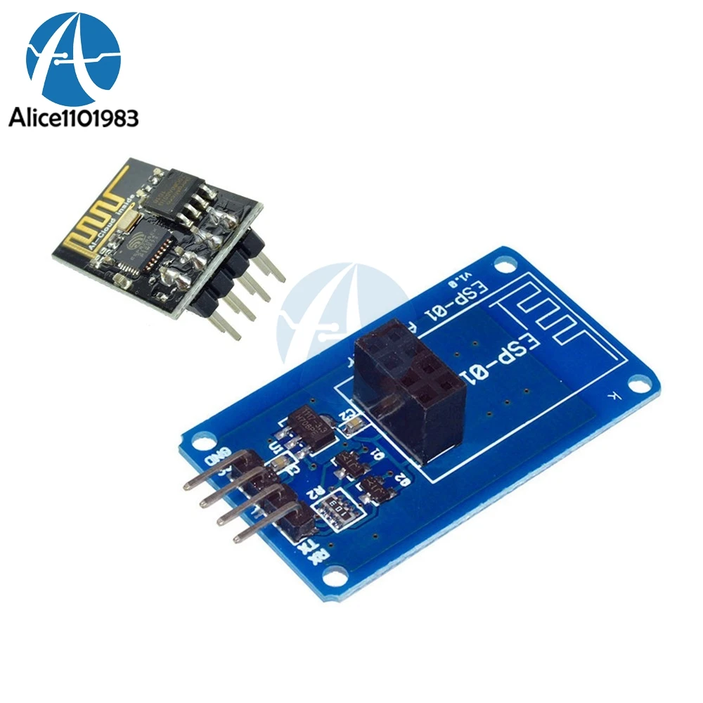 ESP 01 ESP01 ESP8266 Серийный беспроводной WIFI модуль для Raspberry Pi UNO R3 один Arduino