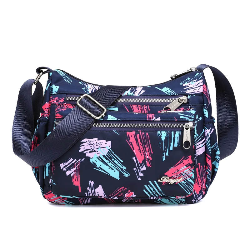 

New Nylon Light Small Women Handbags Hot Sale Ladies Fashion Brand Shoulder Bag Waterproof High Capacity Shopping Travel Bag