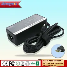 Genuine 20V 2.25A/15V 3A/9V 2A/5V 2A 45W USB-C Laptop Adapter ADLX45YCC3A for Lenovo IdeaPad S210 S210T X230S X240S ADLX45YLC3A Genuine 20V 2.25A/15V 3A/9V 2A/5V 2A 45W USB-C Laptop Adapter ADLX45YCC3A for Lenovo IdeaPad S210 S210T X230S X240S ADLX45YLC3A