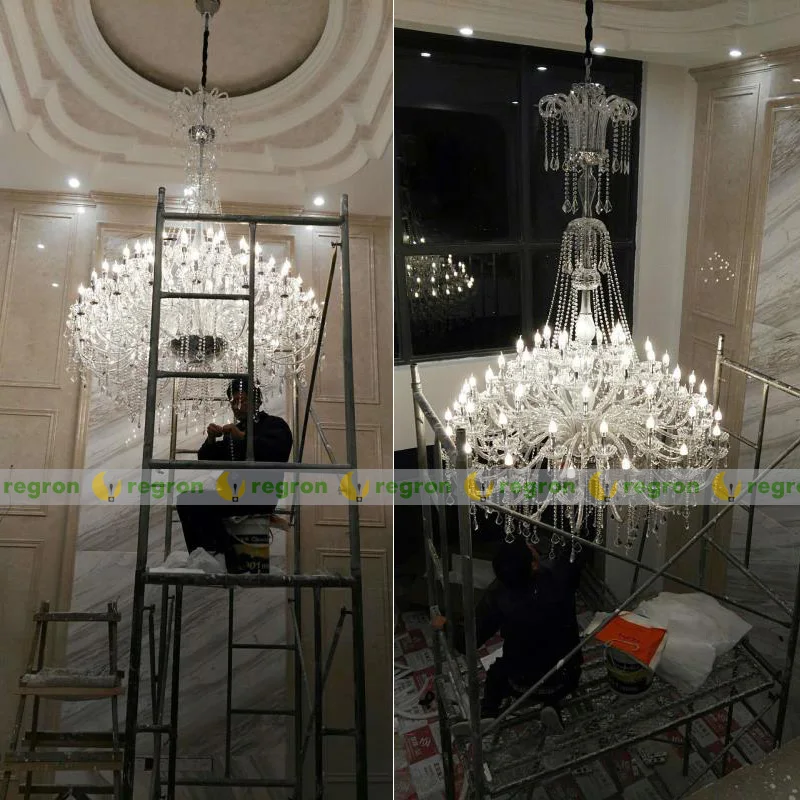 Рисунок 5 - Большая 30-ламповая церковная люстра