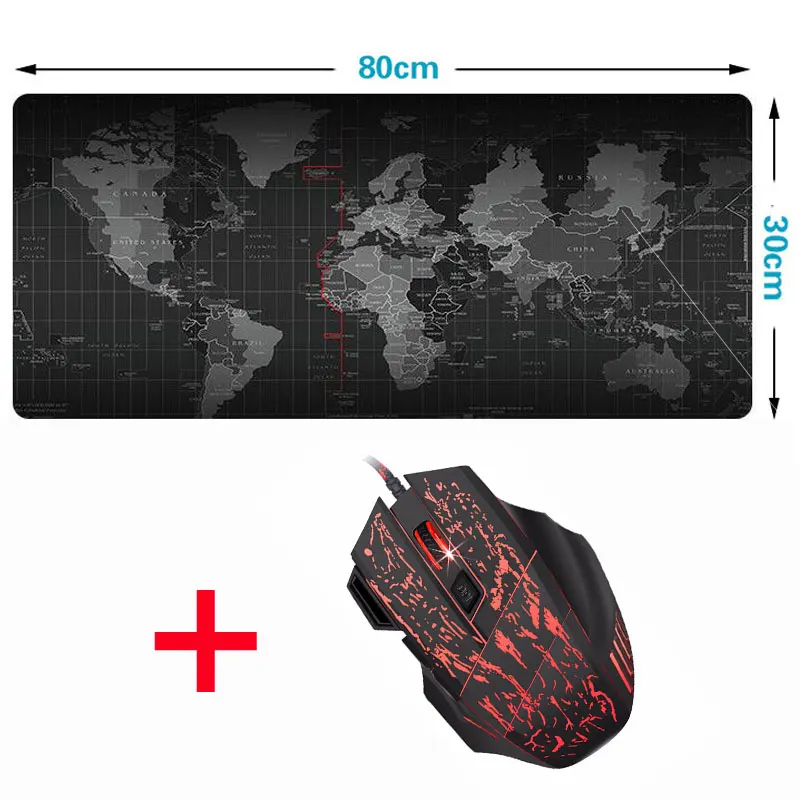 Большой размер d коврик для мыши карта мира игровой коврик для мыши Противоскользящий натуральный каучук большой размер Коврик для мыши коврик с запирающим краем - Цвет: mouse pad S9