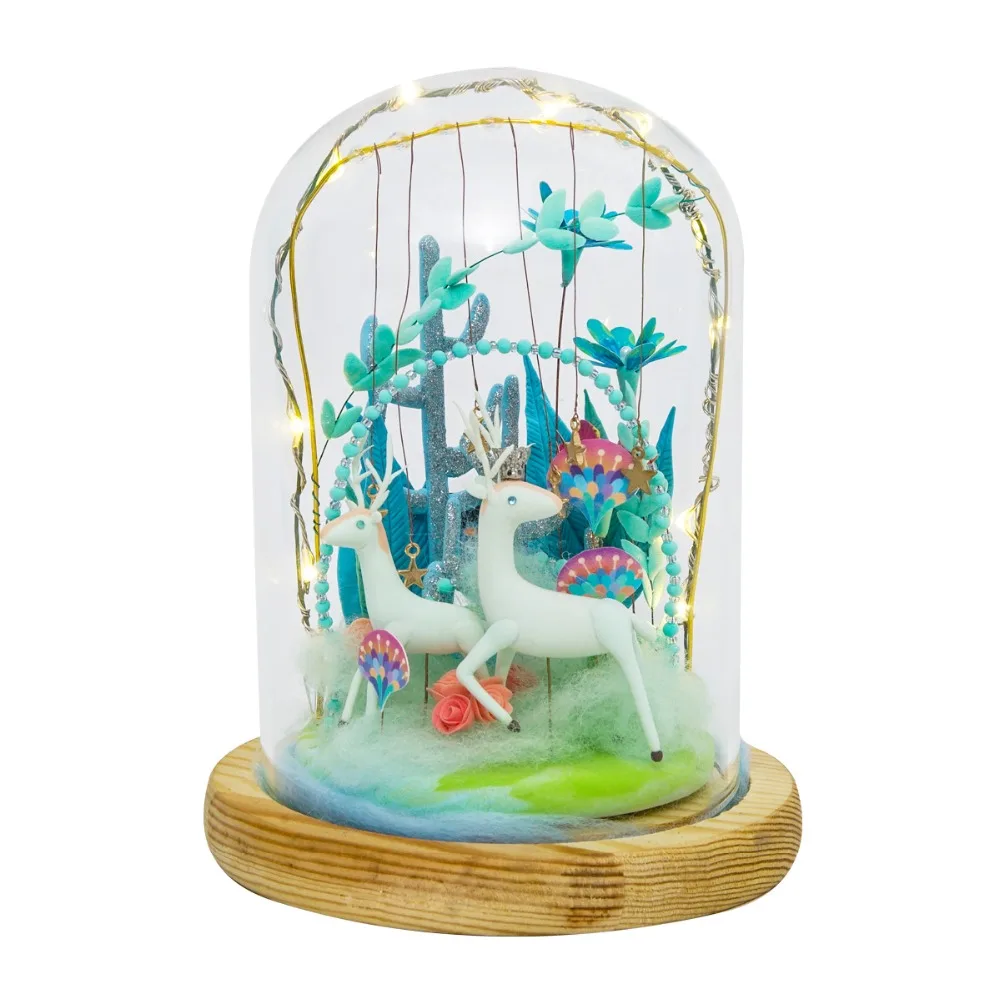 

Robus DIY Miniatur Clay Modeling with Tool Sets,3D Colorful Clay ,No-Toxic Ultra Light Air-Dry Moulding Craft Clay Girl's Gift
