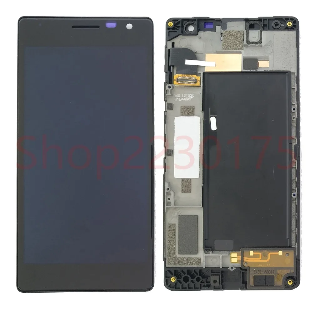 Kopen Voor Nokia Lumia 730 735 RM 1038 RM 1039 RM 1040 Lcd Touch Screen Digitizer Vergadering Frame Vervangende Onderdelen