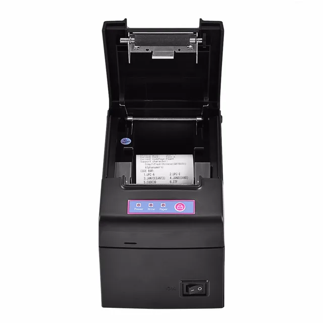 48 mm USB Thermal Receipt Printer High Speed RJ45 100M Ethernet for iOS Android Windowswith Linux 130 mm Print speed