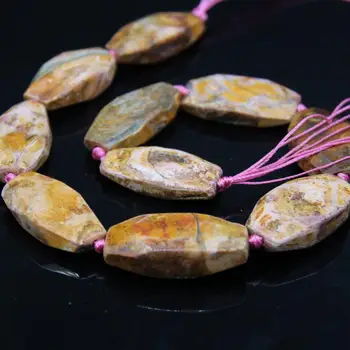 

Approx10PCS/strand Brown&Pink Natural Dragon Veins Agates Faceted Slab Nugget Loose Beads,Onxy stone Cut Slice Pendants Jewelry