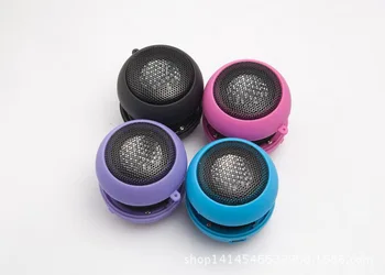 

100pcs Mini Portable Hamburger Speaker Amplifier For iPod iPad Laptop For iPhone Tablet PC Portable Speaker For MP3