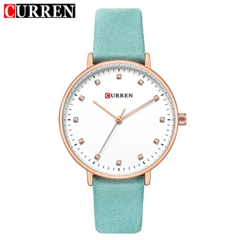 

CURREN Brand Quartz Women Watches Fashion Ladies Dress Watch Luxury Causal Leather Wristwatches Clock Female Relogio Feminino