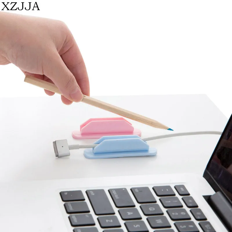 XZJJA Creative 1pcs Multifunction Wall Adhesive Power Plug Holder key