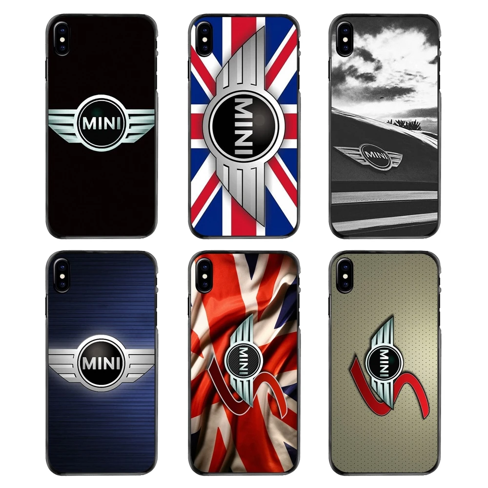 Hard Phone Bag Case UK mini cooper jcw logo Stripes Print For Samsung Galaxy Note 2 3 4 5 S2 S3 S4 S5 MINI S6 S7 edge S9 S8 Plus |