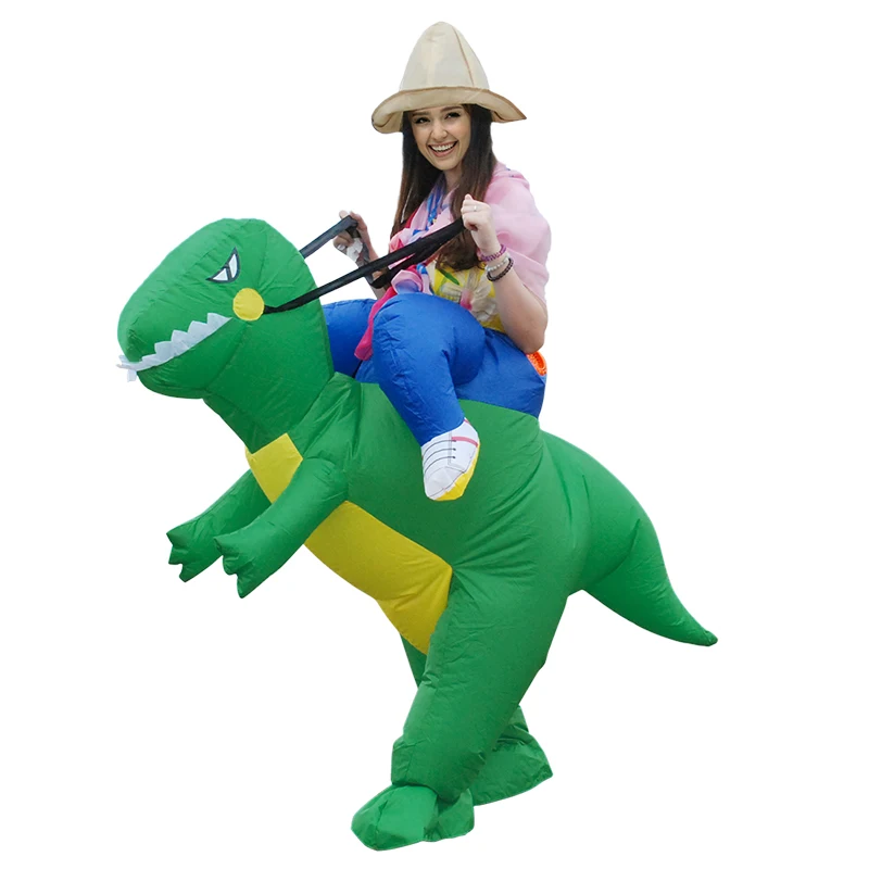 

Dinosaur the unicorn an inflatable inflatable animal a dinosaur a tyrannosaurus rex