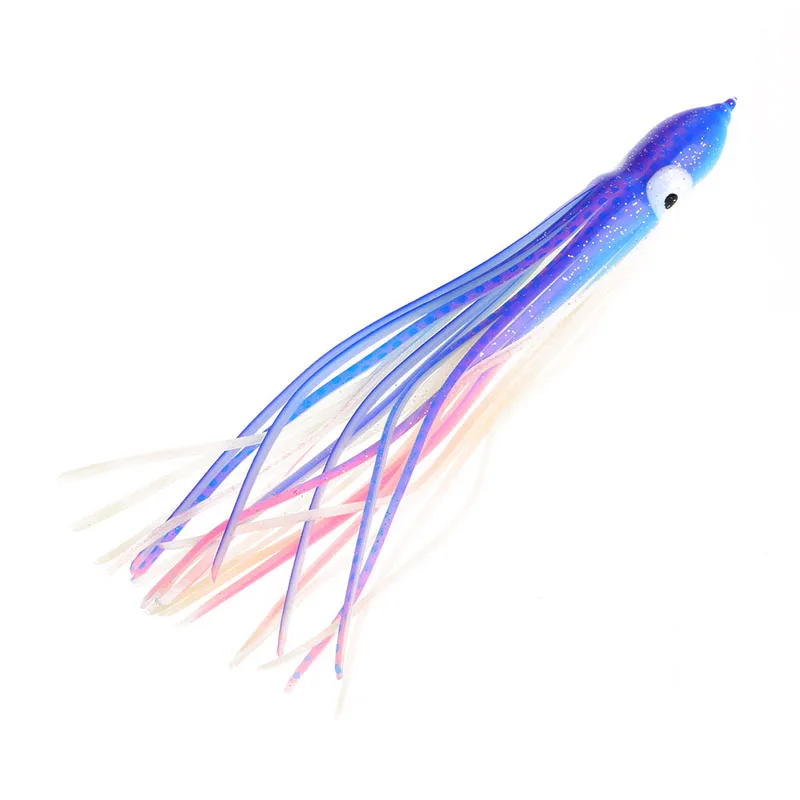 

1PC Soft Squid Skirt Octopus Fishing Lure Tackle Jigs Luminous Bait 20/24/26/30cm