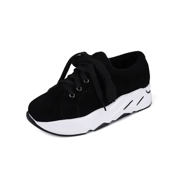 

In 2018 the spring and autumn period and the new sports recreational shoe with thick bottom wind round head