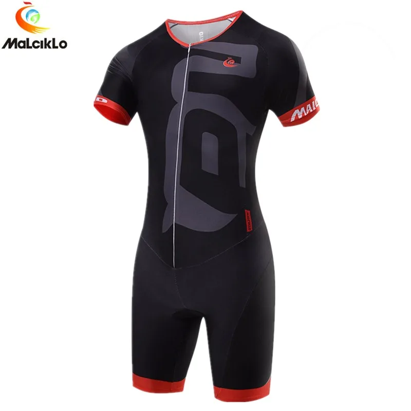 2017 Black Mountain Bike Wear Jumpsuit Ropa Ciclismo Maillot Cycling Jersey Set Custom Triathlon