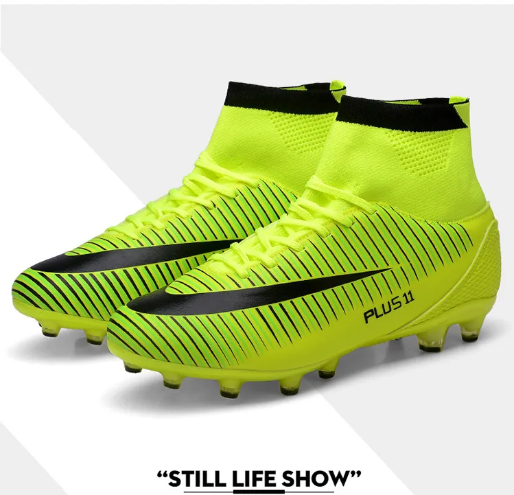 Leoci Для мужчин футзалки кроссовки для футбола бутсы футбольные с носочком futsal shoes