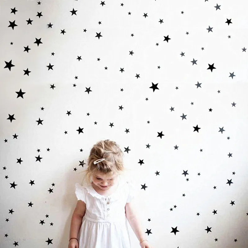 150pcs-mixed-size-easy-apply-removable-starry-stars-wall-stickers-KIDS-room-environmental-friendly-decor-decal