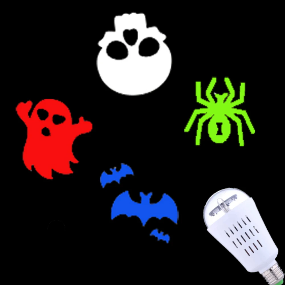 

New Arrival Indoor Halloween Led Light projector, Soul-stirring Halloween projectors, Mini Colorful Halloween lights