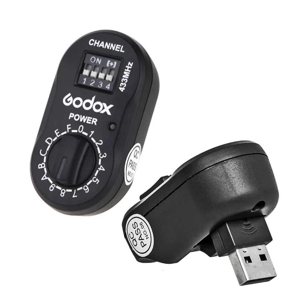 Godox футо-16 Беспроводной Мощность контроллер удаленного запуска вспышки с 2x FTR-16 приемник для Godox Witstro AD180 AD360 Speedlite flash