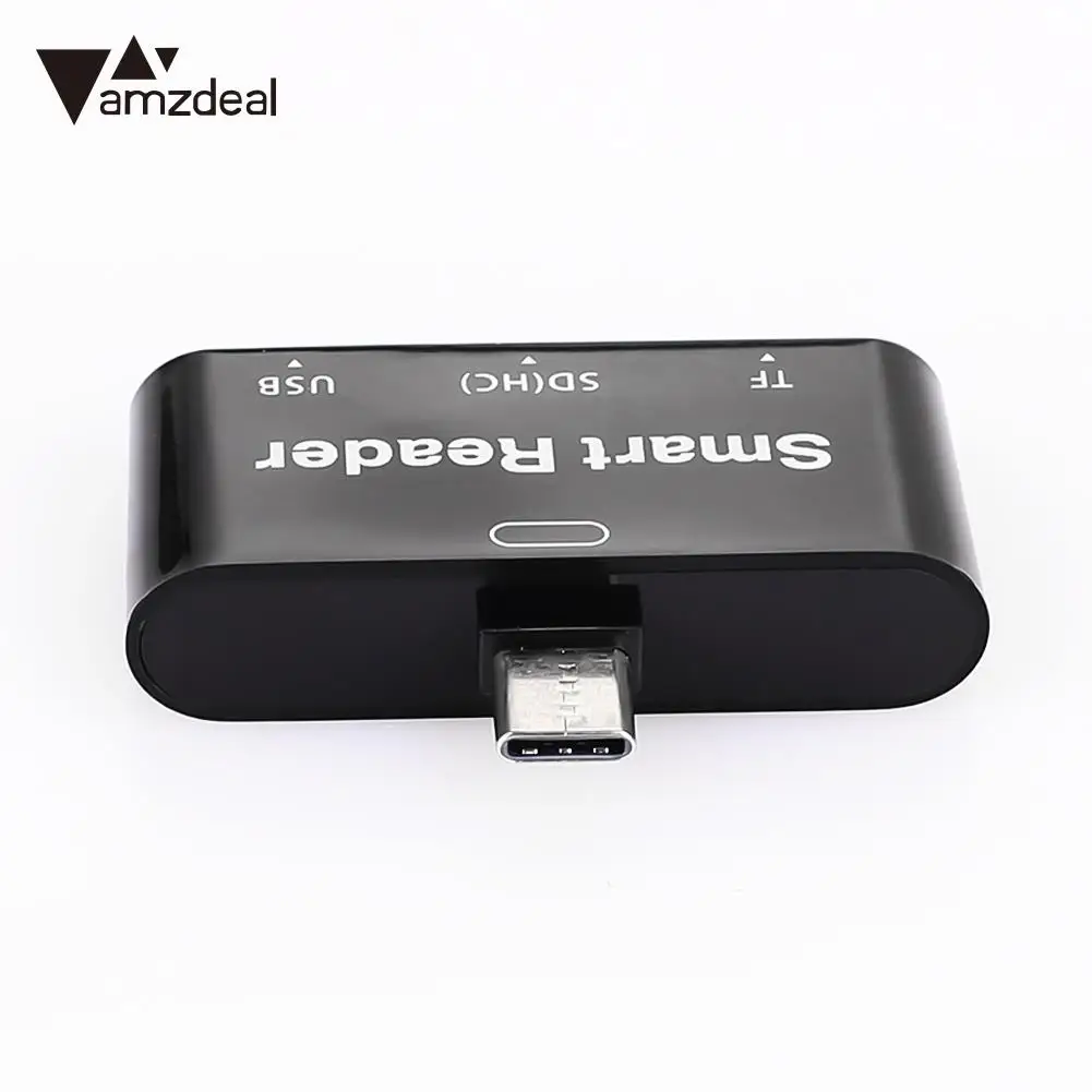 3 в 1 Samrt кардридер SD TF USB карта комбинируется с type-C кардридером адаптер ПК портативный для MacBook Pro sd-карта Универсальный