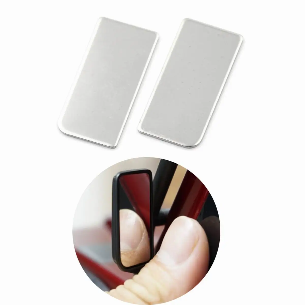 

2pcs Metal Simulation Rearview Mirror For 1/10 RC Crawler Car Traxxas TRX-4 TRX4 Truck Rc Car Parts