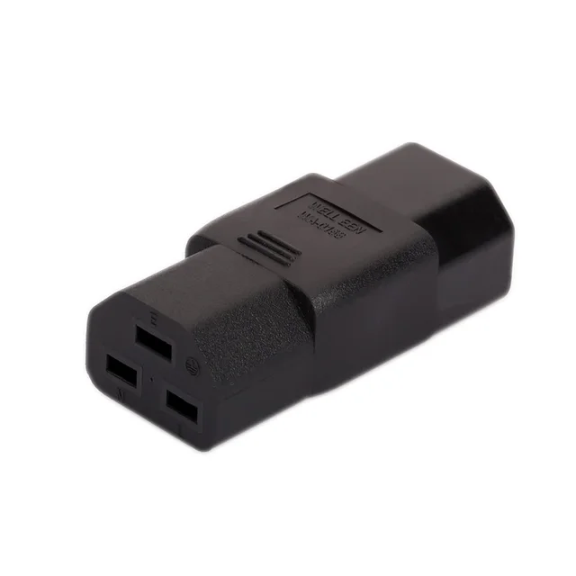 C13 C19 AC Power Adapter IEC320 C13 TO C19 Wire Connector Converter