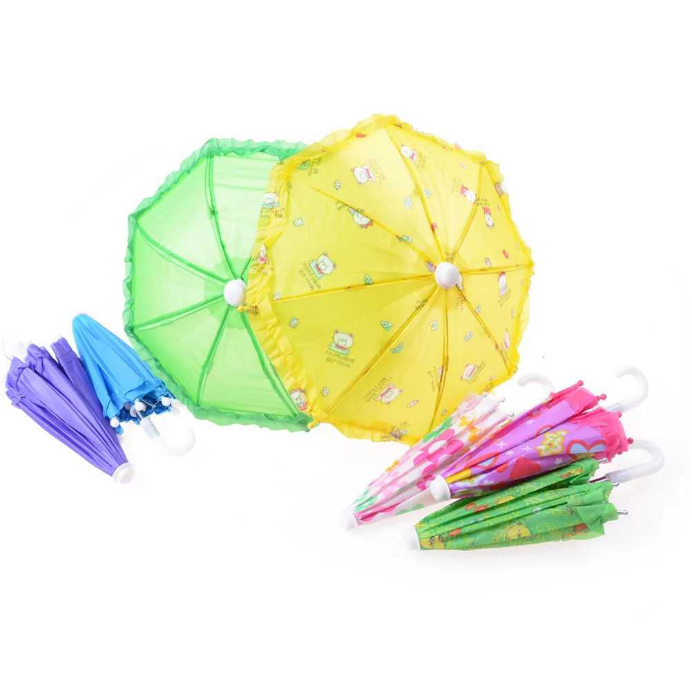 1 Pcs Mini Doll Umbrella Accessories For 16 Inch And 18 Inch Doll Toys