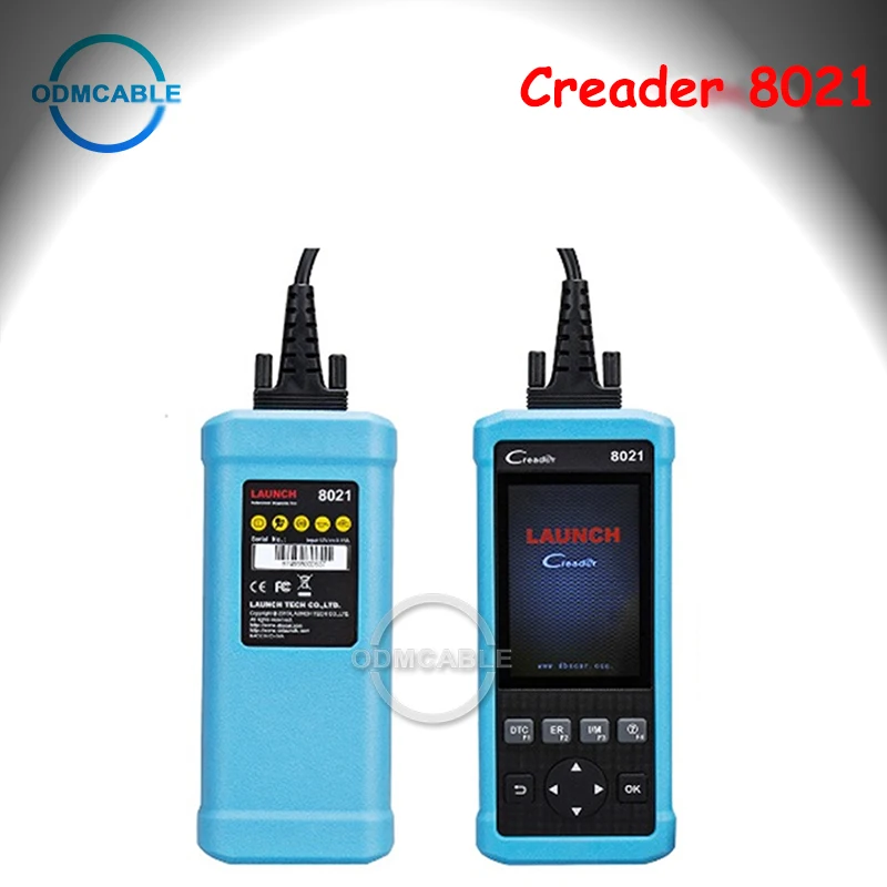CR8021 Launch CReader 8021 Full System (BMS) SAS Oil Reset + ABS SRS EPB Auto OBDII EOBD Function Scanner| |