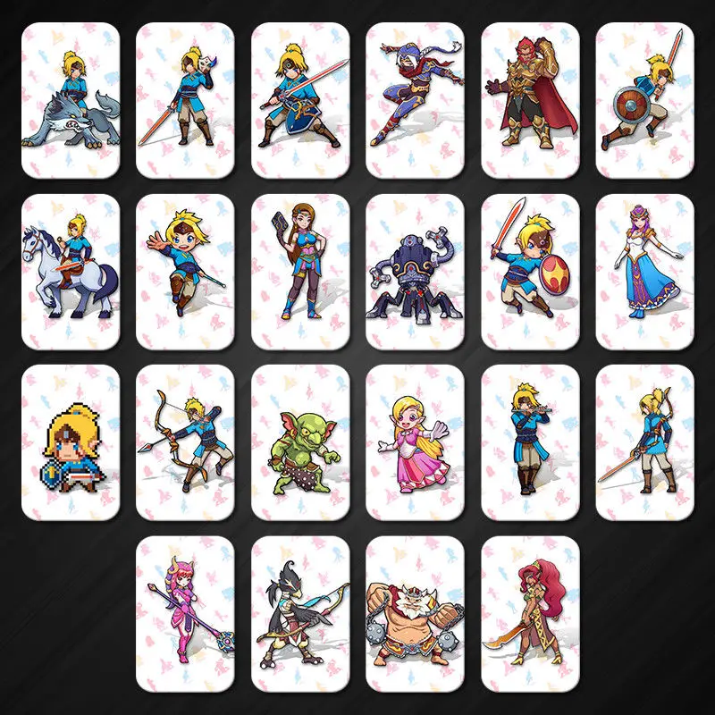 

23pcs NFC Tag for Amiibo NTAG215 Card Legend of Zelda BOTW Nintendo Switch & Analog Cap