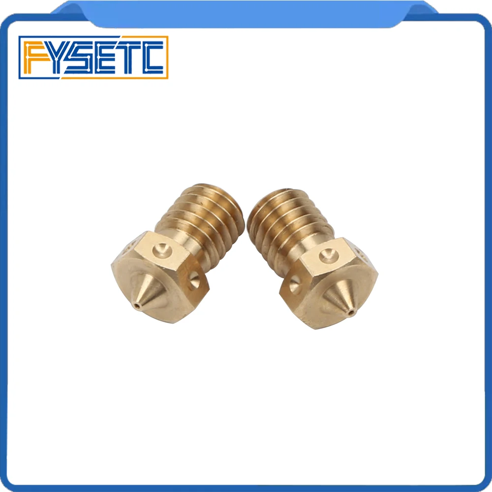 2pcs Super Quality 3D Printer Nozzle V6 Nozzles For 3D Printers Hotend 3D Nozzle E3D Nozzles J-head Extruder 1.75mm