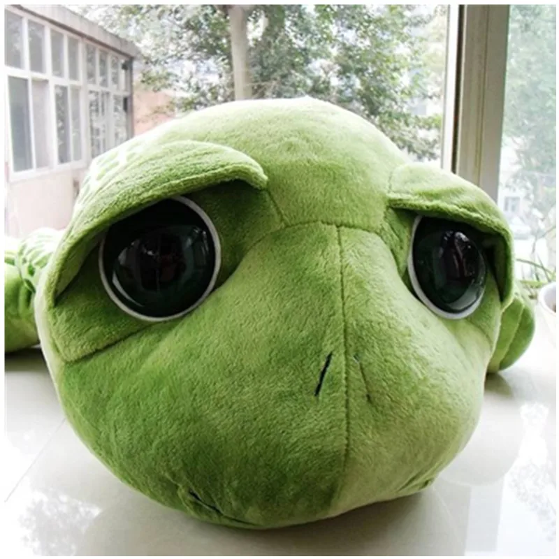Новое поступление 20 см армейская зеленая черепаха с большими глазами плюшевая игрушка Черепаха кукла черепаха дети как день рождения Рождественский подарок
