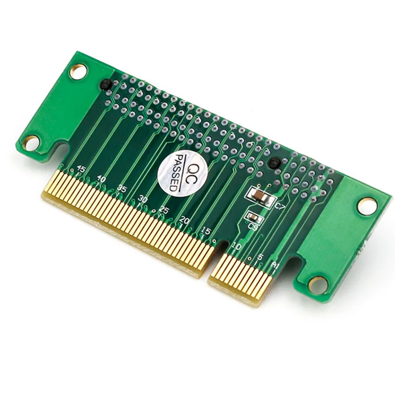 Плата адаптера PCI E 8x плата под прямым углом 90 градусов КОМПЬЮТЕРНЫЙ СЕРВЕР
