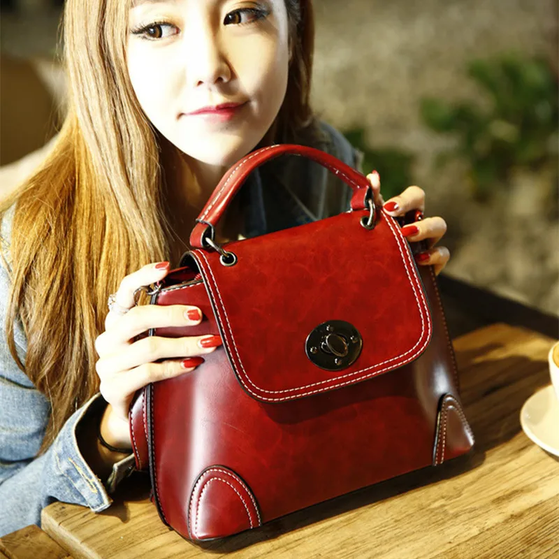 

Hot New Fashion women Handbag fashion brand bag Shoulder Bag vintage Messenger Bag clip solid handbag for girls
