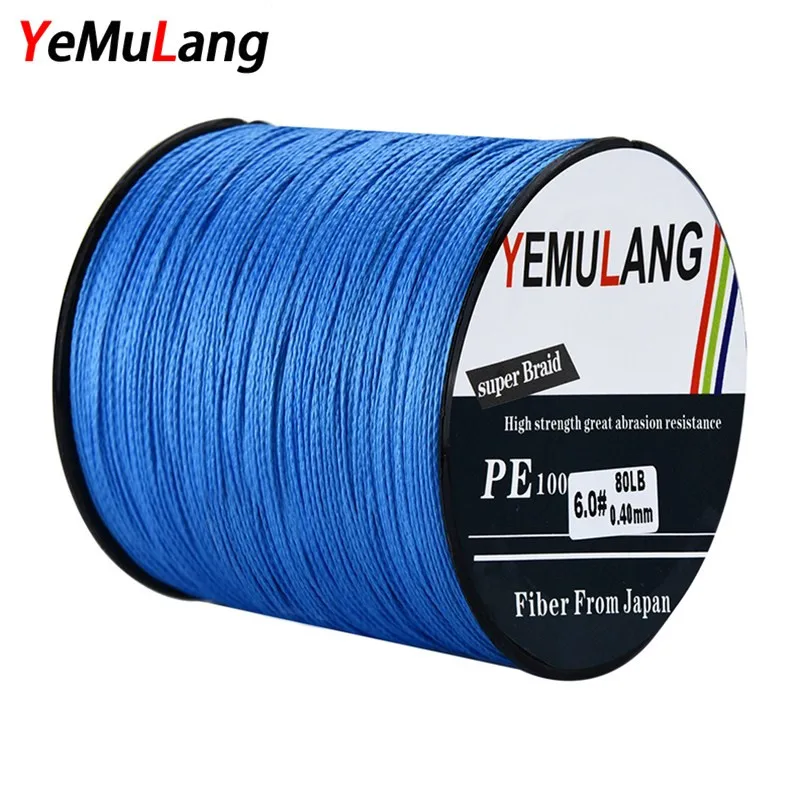 

YeMuLang 500M Multifilament Braided PE Line 4 Strands Crod Fishing Line For Crap Fishing Accessories Pesca Fly Fishing Thread
