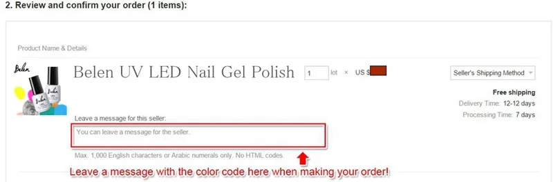 Belen leave color code