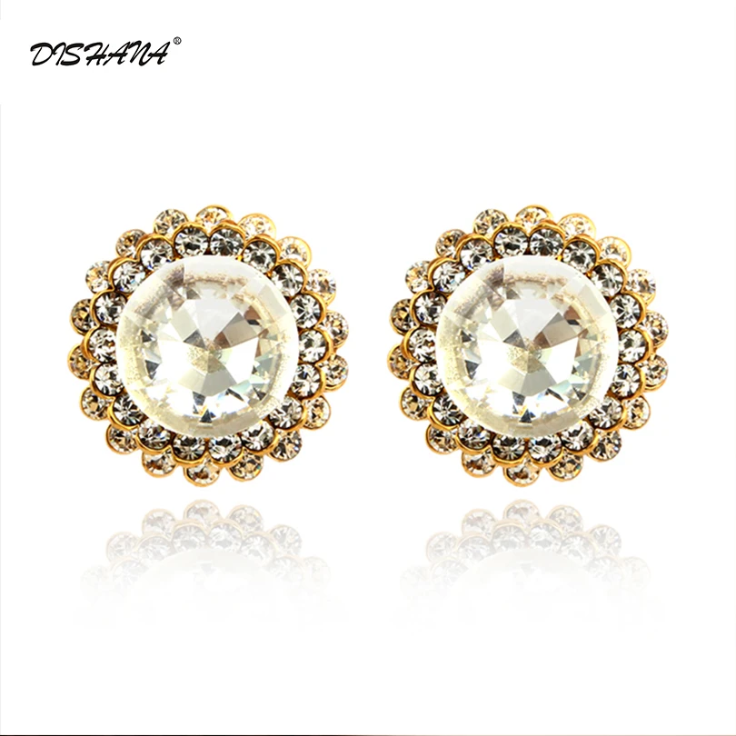 

Fashion Statement Jewelry Laciness Drop Earrings for Women Charming Rhinestone Accessory Lover's Gift brincos(E0155)